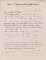 Seldon Kirk Student File
