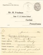 George Dalson Student File