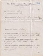 William Premo Student File