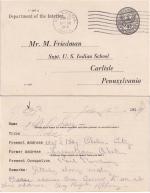 Robert O. Long Student File
