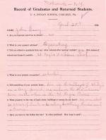 John Casey Student File John Casey Student File