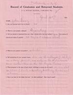 John Casey Student File