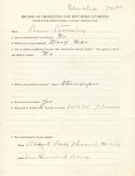 Louis Levering Student File Louis Levering Student File