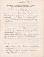 Thomas Walker Student File