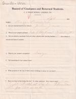 Briggs Cornelius Student File