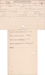 Chester P. Cornelius Student File