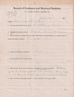 Sherman Coulon Student File