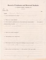 Levi Elm Student File