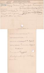 Henry Gordon Student File