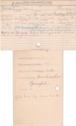 Thomas Homer Student File
