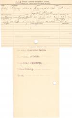 George Head Student File George Head Student File