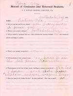 Preston Ogle Student File