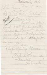 Alfred Laravie Student File 