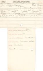 Antonio Rodriguez Student File