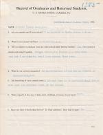 Antonio Pinero Student File