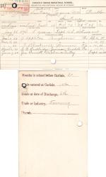 Moses Sawtrom Student File