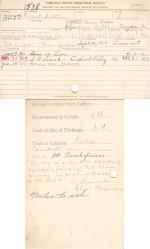 Ernest Sutton Student File