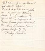 Wesley Gordon Student File