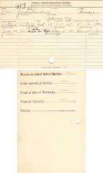 James Peter Sundown Student File James Peter Sundown Student File