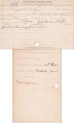 Archibald White Student File