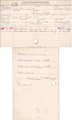 Franklin White Student File