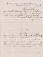 Scott Foreman Student File