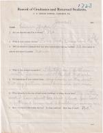 Pierce Yupe Student File