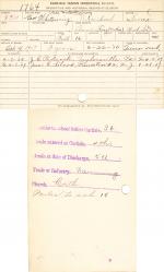 George Whitewing Student File