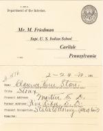 Clarence Three Stars (Packs the Dog) Student File