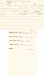 Grover Skye Student File Grover Skye Student File