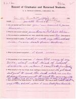 Janette Woods (Pahgostatum) Student File Janette Woods (Pahgostatum) Student File