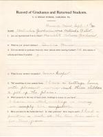 Melinda Porter Student File