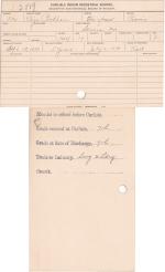Eliza Peckham Student File