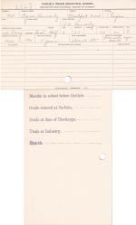 Agnes Kennerly Student File