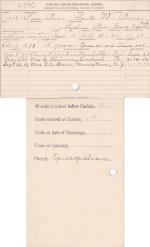 Rosa Bear Student File