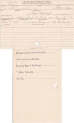 Annie Wilmot Student File