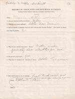 Marie Chiwiwi Student File