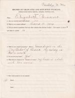 Edith Marmon Student File