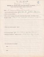 Cornelia Kowitesy Student File