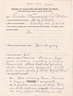 Linda Messawat (Waw-kase) Student File