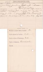 Edith Armstrong Student File