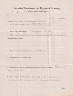 Rose Bald Eagle Student File