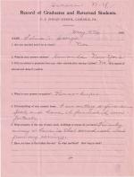 Salina George Student File