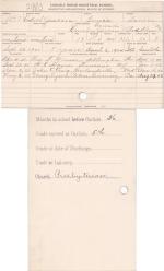 Edith Jackson Student File