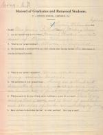 Jennie Standingbear Student File Jennie Standingbear Student File