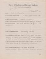 Fleeta Renville Student File