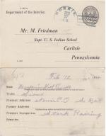 Benjamin Good Thunder Student File