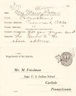 Marie Chilson Student File