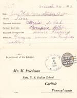 Jessie Whiteface Student File