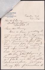 Henry Hennessey Student File